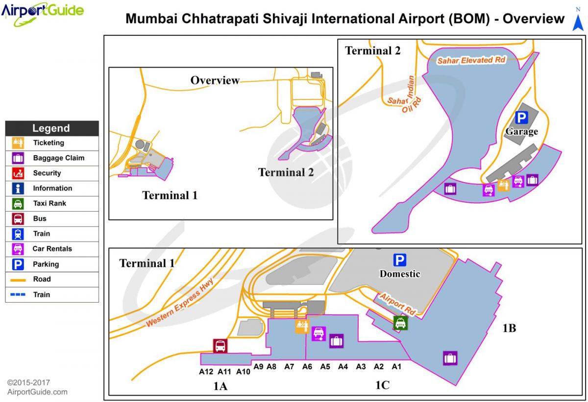 Chhatrapati Shivaji terminus mapu
