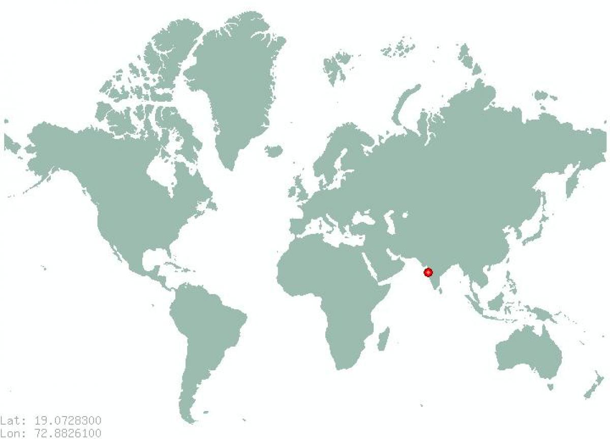 Bombaja na mape sveta